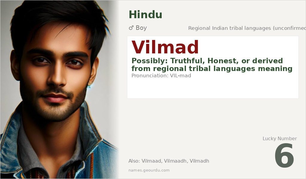 Vilmad Name Meaning and Details