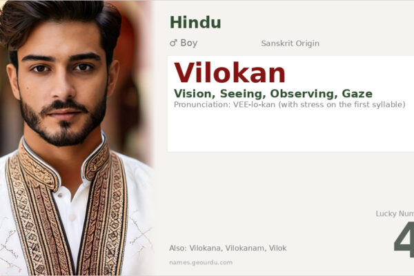 Vilokan Name Meaning — Sanskrit Origin, Boy Gender & Details (2025)
