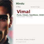 Vimal Name Meaning and Details