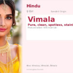 Vimala Name Meaning and Details