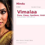 Vimalaa Name Meaning and Details