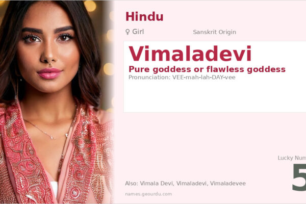 Vimaladevi Meaning — Pure Goddess Origin & Details (2025)