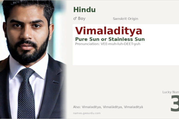 Vimaladitya Meaning — Pure Sun, Origin & Details (2025)