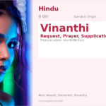 Vinanthi Name Meaning and Details