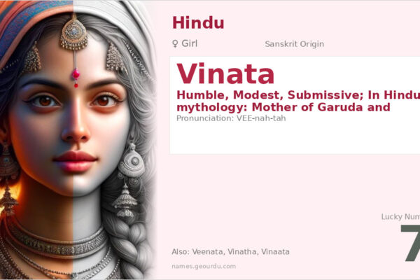 Vinata Name Meaning — Sanskrit Origin, Hindu Mythology & Details (2025)