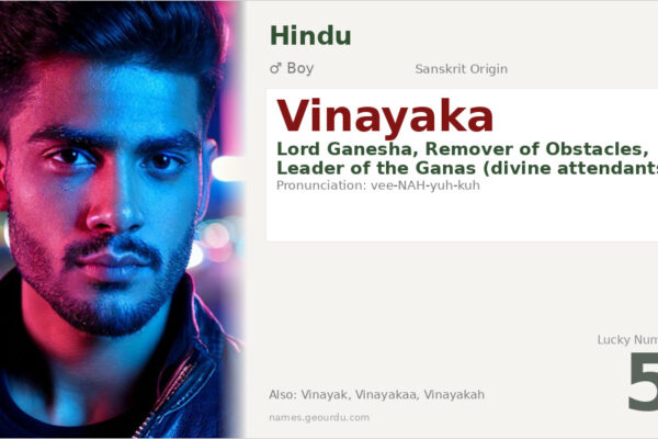 Vinayaka Name Meaning — Hindu Boy Name, Origin & Details (2025)