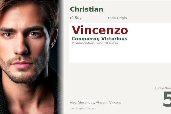 Vincenzo Name Meaning — Latin Origin, Boy Name & History (2025)