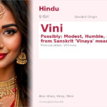Vini Name Meaning and Details