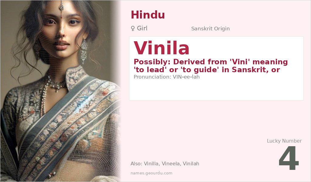 Vinila Name Meaning and Details