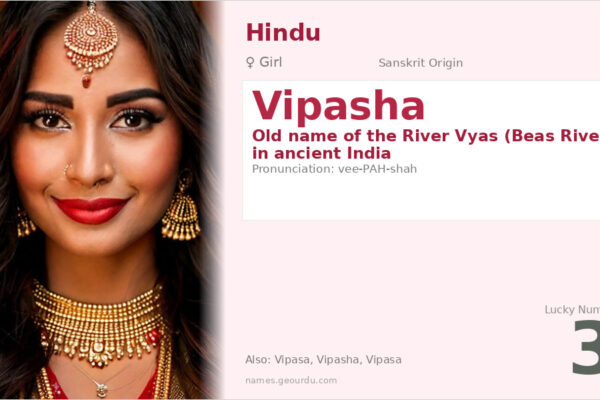 Vipasha Name Meaning — Sanskrit Origin, Girl Name & Details (2025)