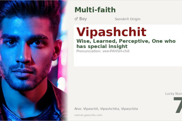 Vipashchit Meaning — Sanskrit Origin, Gender & Details (2025)