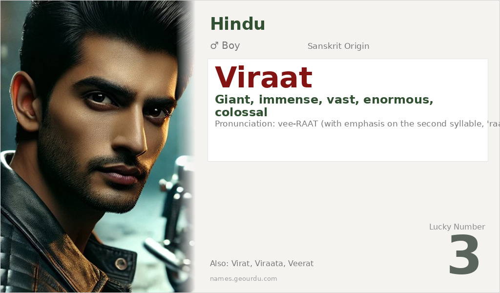 Viraat Name Meaning and Details