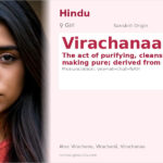 Virachanaa Name Meaning and Details