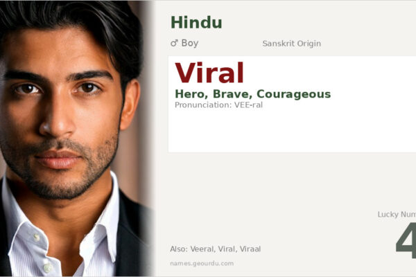 Viral Name Meaning — Heroic Sanskrit Origin for Boys (2025)