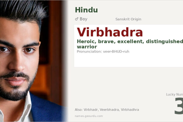 Virbhadra Name Meaning — Sanskrit Origin, Boy Name & Details (2025)