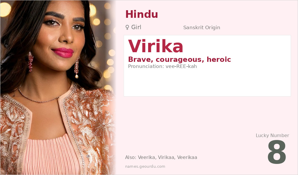 Virika Name Meaning and Details