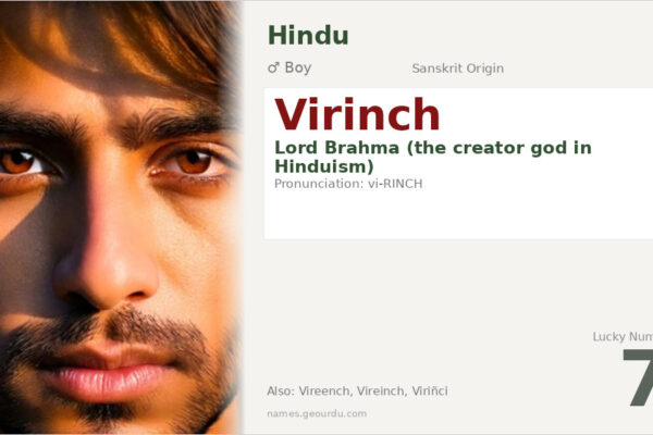Virinch Name Meaning — Sanskrit Origin, Hindu Boy Name & Details (2025)