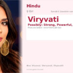 Viryvati Name Meaning and Details