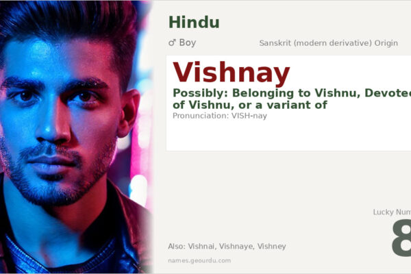 Vishnay Name Meaning — Origin, Gender & Details (2025)