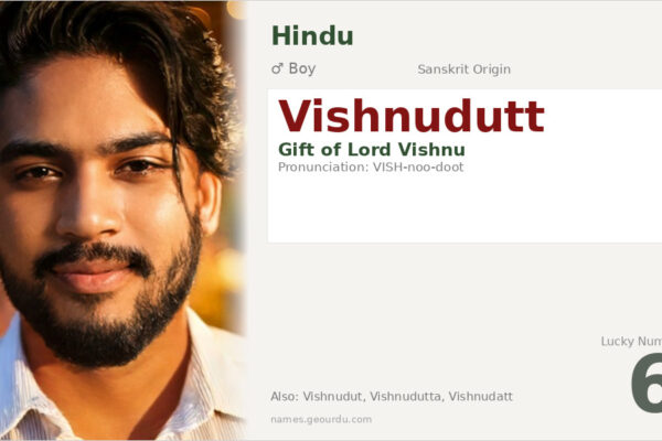 Vishnudutt Meaning — Sanskrit Origin, Boy Name & Details (2025)