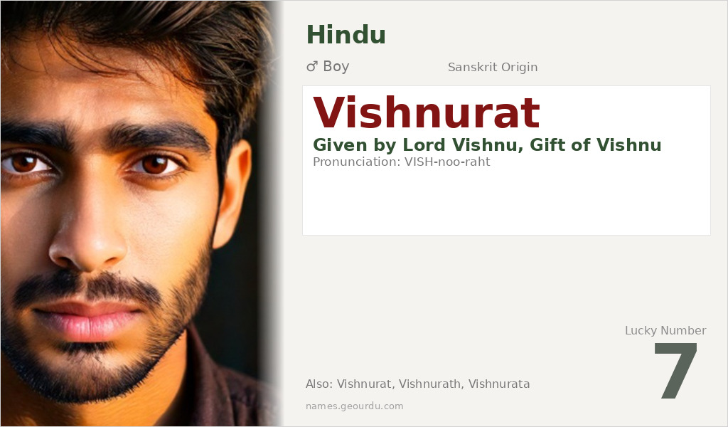 Vishnurat Name Meaning and Details