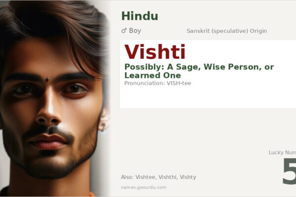 Vishti Name Meaning — Origin, Gender & Details (2025)