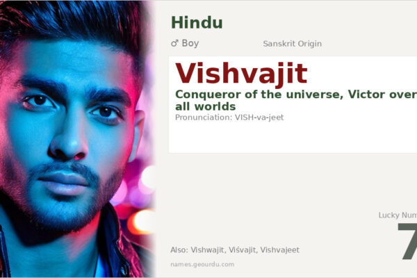 Vishvajit Name Meaning — Sanskrit Origin, Boy Gender & Details (2025)