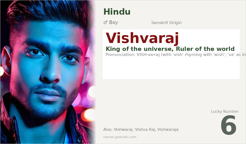 Vishvaraj Name Meaning and Details
