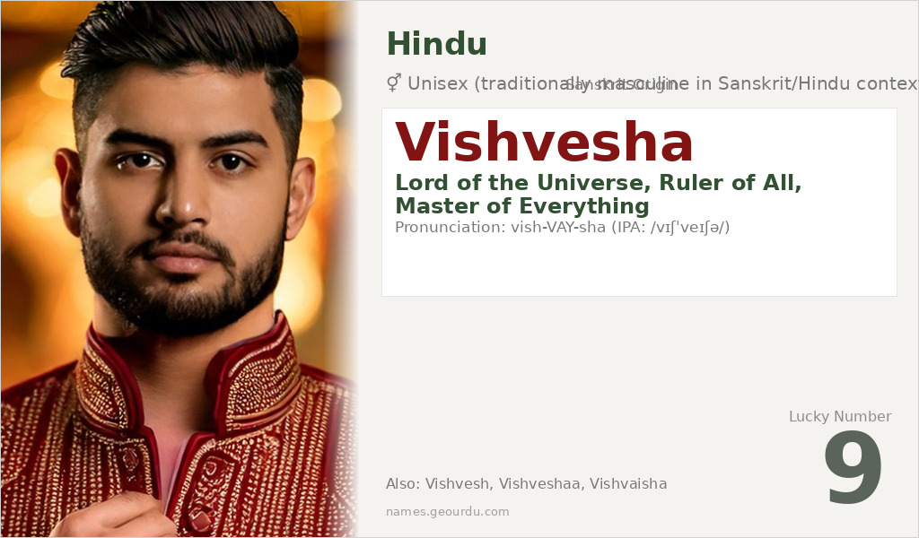 Vishvesha Name Meaning and Details