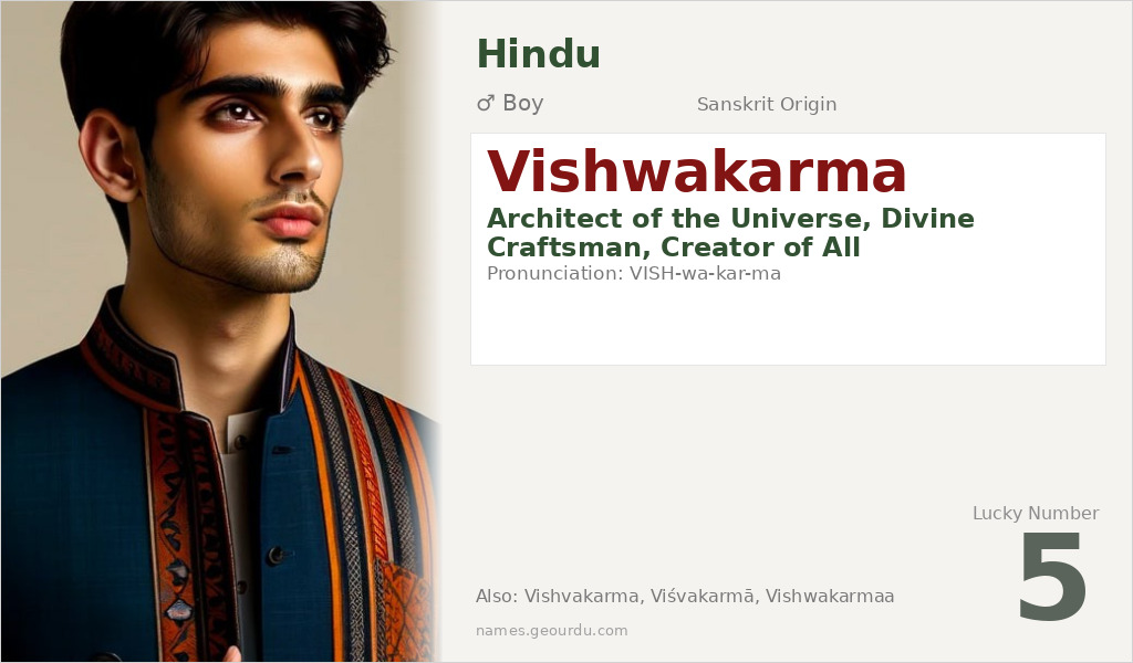 Vishwakarma Name Meaning and Details