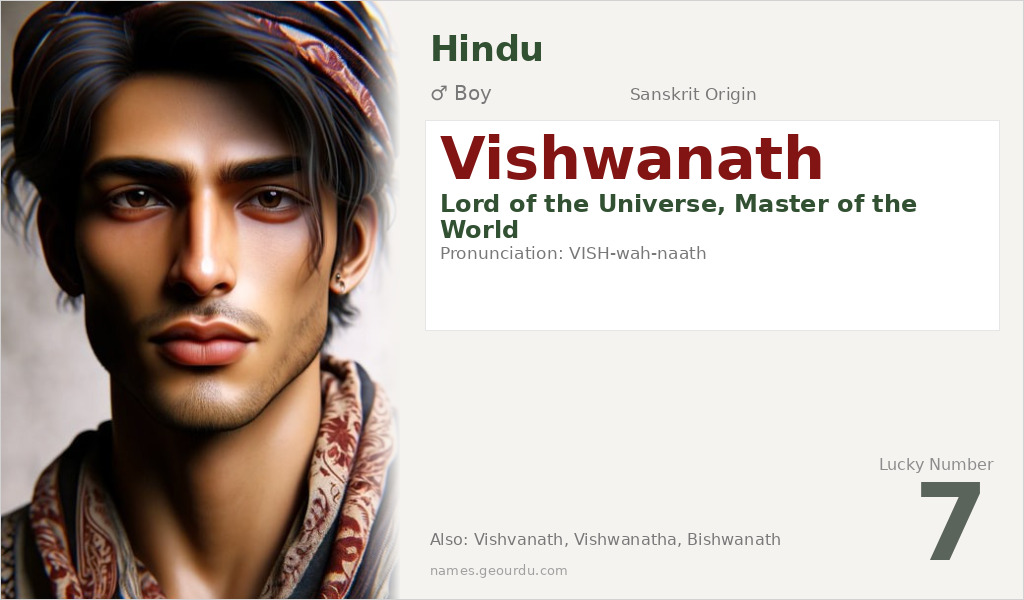 Vishwanath Name Meaning and Details