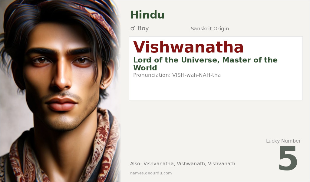 Vishwanatha Name Meaning and Details