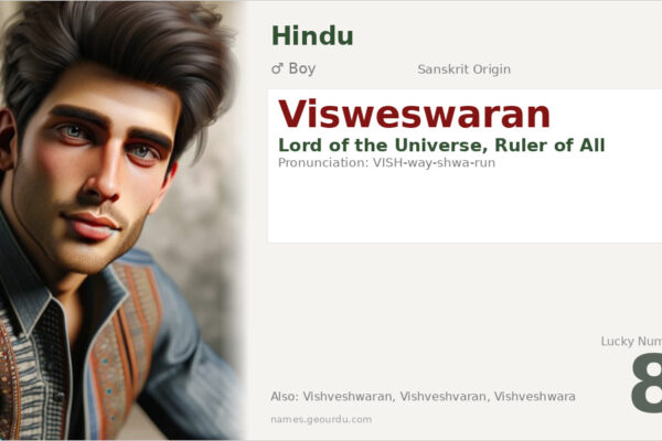 Visweswaran Name Meaning — Sanskrit Origin, Lord Shiva & Details (2025)