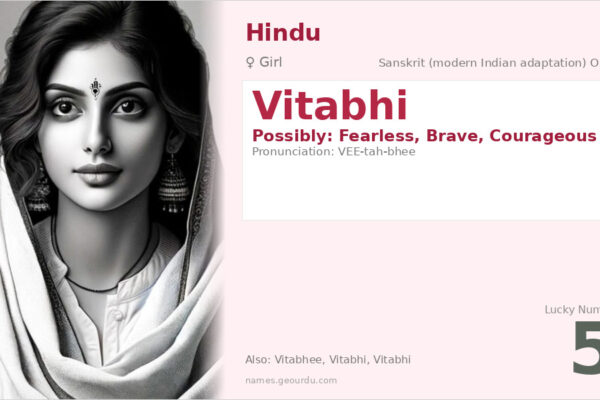 Vitabhi Name Meaning — Origin, Gender & Details (2025)