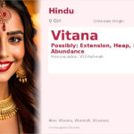 Vitana Name Meaning and Details