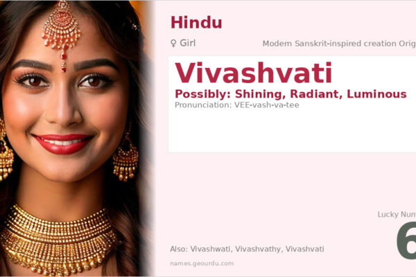 Vivashvati Name Meaning — Origin, Gender & Details (2025)