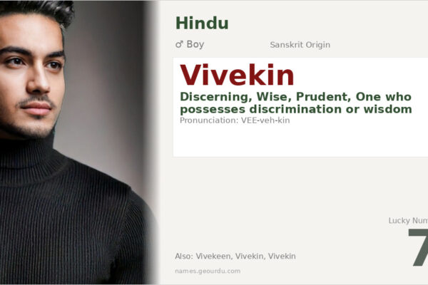Vivekin Name Meaning — Sanskrit Origin, Boy Name & Details (2025)