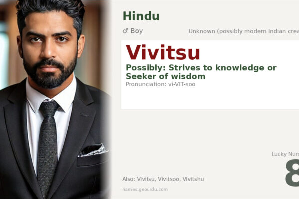 Vivitsu Name Meaning — Origin, Gender & Details (2025)