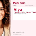 Viya Name Meaning and Details