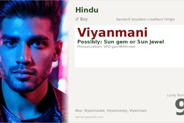 Viyanmani Name Meaning — Origin, Gender & Details (2025)