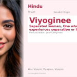 Viyoginee Name Meaning and Details