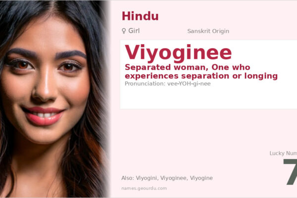Viyoginee Name Meaning — Sanskrit Origin, Girl Name & Details (2025)