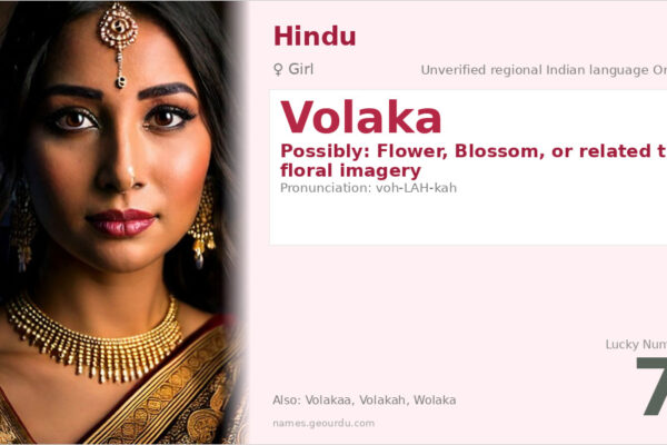 Volaka Name Meaning — Origin, Gender & Details (2025)