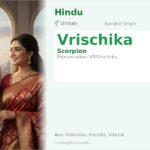 Vrischika Name Meaning and Details