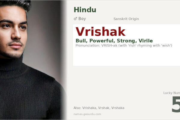 Vrishak Name Meaning — Sanskrit Origin, Boy Name & Hindu Significance (2025)