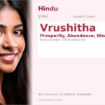 Vrushitha Name Meaning and Details