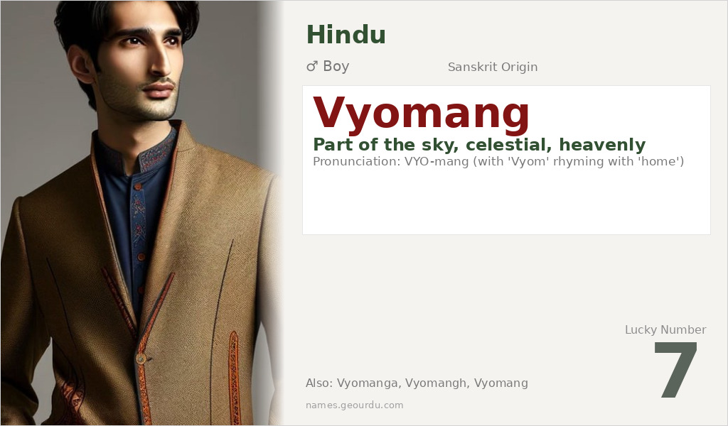 Vyomang Name Meaning and Details