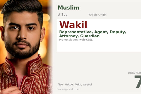 Wakil Name Meaning — Arabic Origin, Boy Name & Details (2025)