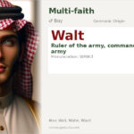 Walt Name Meaning and Details