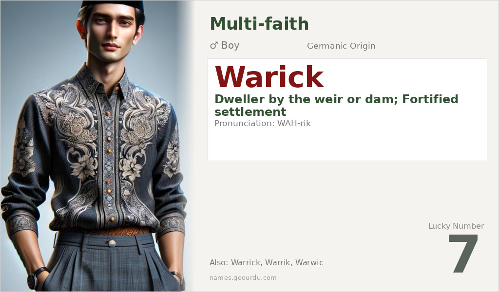 Warick Name Meaning and Details